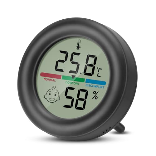 Thlevel Mini-hygrometer, digitale thermometer