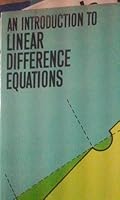 An introduction to linear difference equations, B0000CO81O Book Cover