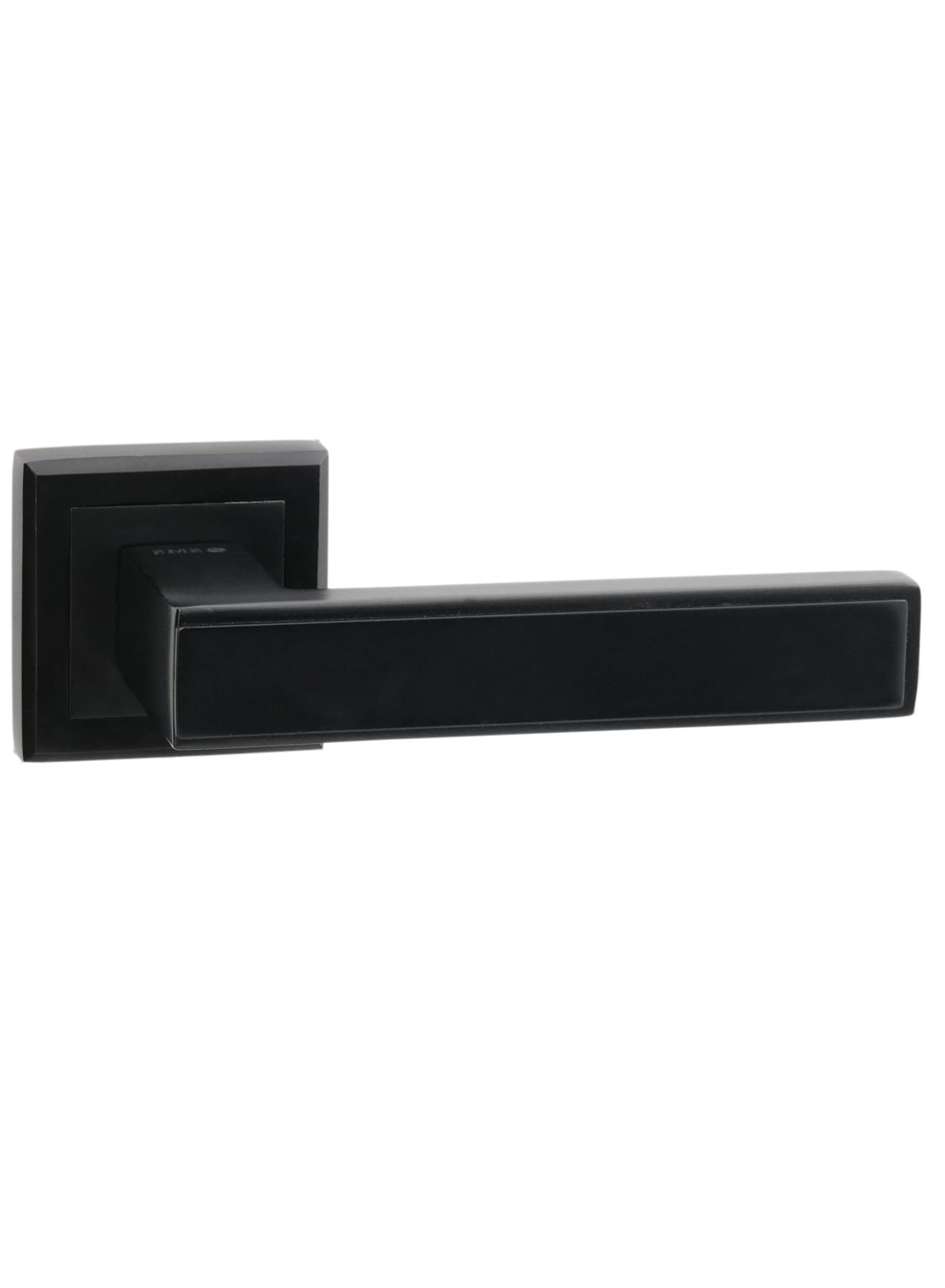 SMS Interior Door Handle Set SPT-L005. Square Lever handles. Zinc (Black)
