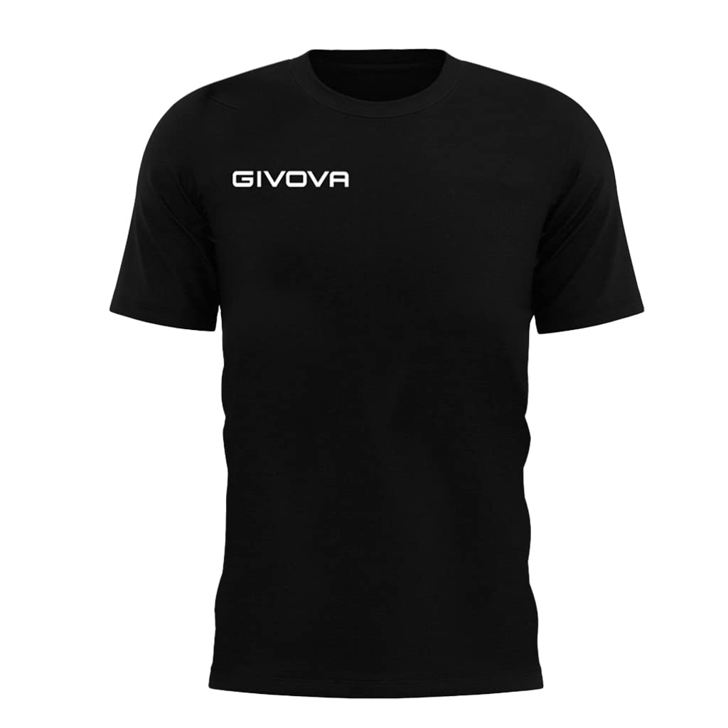 Givova, t-shirt fresh, black, M