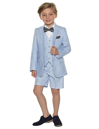 Costume garçon mariage et baptême ensemble chic gilet et pantalon de cérémonie