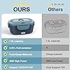 Electric Lunch Box Food Heater 80W Heated Lunch Box for Adults 12V 24V 110V 220V Portable Food Warmer LunchBox Lonchera Electrica Portatil for Car Truck Work Driver Valentine's Gift for Men Women
