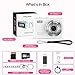 Dienspeak Mini Camera 1080P HD Video Recorder - Keychain Digital Camcorder with 64GB Card, 0.96
