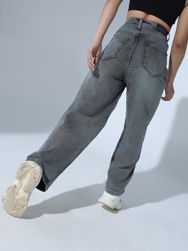 Image of HIGH Star Women's Straight Fit Mid Rise Jeans
