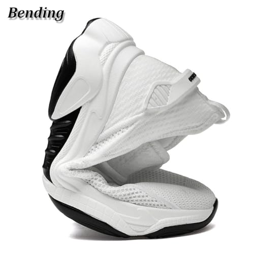 Tallure Sneakers, Hidden Height Breathable Mesh Athletic Casual Men's Elevator Sneakers,Evontiras Shoes 3 Inch Taller4