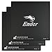 Produktbild BUYGOO 3PCS Druckplatte, Druckplatte 235x235, 3D Drucker Oberfläche Teller Aufkleber Tabelle Heizbett Ersatz Klebeband, Druckbett, Wiederverwendbare Klebeflächenplatte für 3D Drucker Ender-3 Ender-2