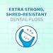 GUM Advanced Care Floss Picks - Dental Flossers for Adults with Vitamin E and Fluoride - Extra Strong Shred-Resistant Dental Floss, Easy Grip Handle, Fresh Mint Flavor, 150 Count