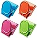 Produktbild Uooker 4 Stück Multi Farbe Magnetische Metall Klammer,für Magnettafel Magnetclips Haken Magnet Klammer Kühlschrank Magnetisch Clips für Zuhause/Büro/Schule Foto Displays und Dekoration