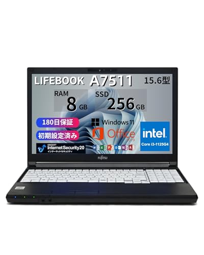 Amazon.co.jp: 【整備済み品】ノートパソコン 富士通 LIFEBOOK A7511 