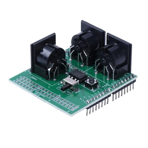 MEAKTSMI Shield Musical Board IN Out Ports Instrument Digital Interfaz Placa Adaptadora Alta Precisión