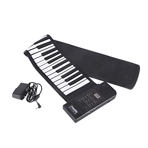 ASHATA Roll Up Piano Instrument de Musique électronique Piano à Main, Portable 61 Touches Roll up Soft Silicone Flexible… - Les Beatles, Paul McCartney, John Lennon, RIngo Starr, George Harrison ASHATA Roll Up Piano Instrument de Musique électronique Piano à Main, Portable 61 Touches Roll up Soft Silicone Flexible… – Image 8
