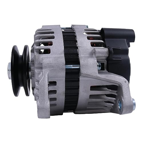 Image of HOLDWELL Alternator 490-0056 4900056 compatible with Caterpillar CAT 226D 226D3 232D 232D3 239D 239D3 249D 249D3 C1.7 C2.2 CC2.6 CB2.7 CB2.9 CB2.5