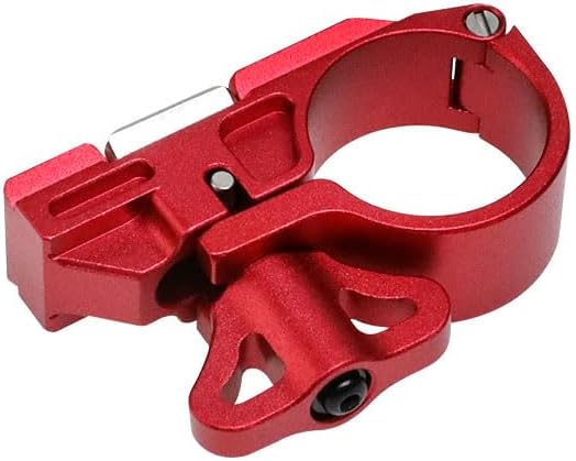 Alvins 19mm Rod Mounting Bracket Motor Mount Clamp for ARRI WCU-4 and Cforce Mini RF Motors, Red