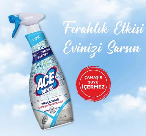ACE Ultra Çamaşır Susuz Köpük Banyo Temizleyici (700 mL)