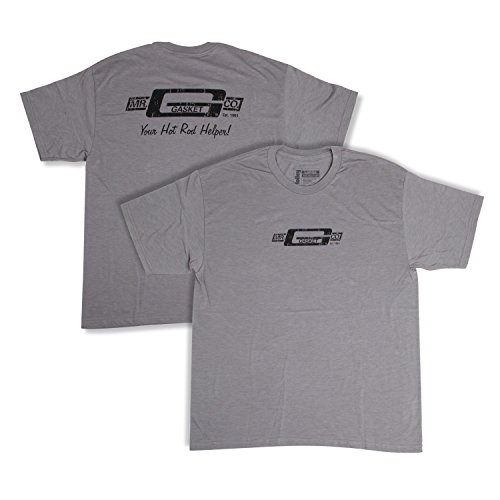 Mr Gasket 10070-XXLMRG Mr. Gasket T-Shirt Gray Size 2XL Mr. Gasket T-Shirt