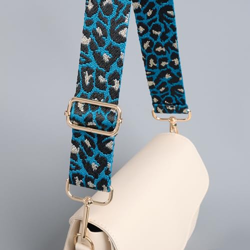 Image of chushui Leopard Print Purse Strap for Women,Adjustable Crossbody Bag Strap