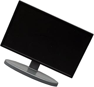 Toyvian Dollhouse Miniature TV Television Simulation Plastics Black Television Furniture Mini Furniture Model Dollhouse Decoration Accessories for Dollhouse Fairy Garden Decoration