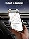 UGREEN Handyhalterung Auto Lüftung 360 Drehung Autohalterung Handy Halterung PKW Handyhalter fürs Auto Handyhalterung KFZ kompatibel mit iPhone 16 15 14 13 12 Pro Max, Galaxy S23 S20, Huawei (Schwarz)