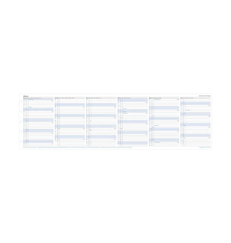 Filofax Pocket Notebook Year Planner 2023, White - Image 2