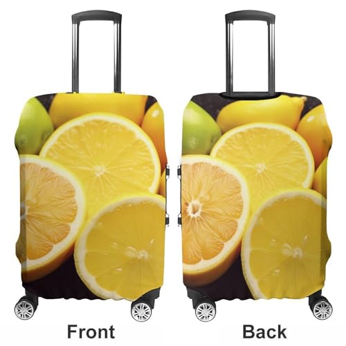 Housse de bagage blanche lavable pour protéger les valises de 48 à 81 cm - 3