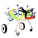 Fauteuil Roulant pour Chien Best Friend 4 Roues Support arrière Fauteuil Roulant réglable pour Animaux de Compagnie Jambe arrière Aide à la réadaptation Fauteuil Roulant pour Chien (Taille :