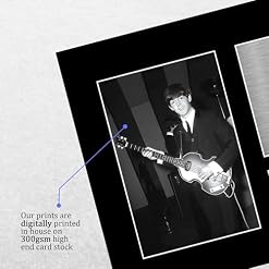 HWC Trading A4 Paul McCartney The Beatles Cadeaux Imprimé Signé Autographe Photo pour les fans de musique – A4 - Les Beatles, Paul McCartney, John Lennon, RIngo Starr, George Harrison HWC Trading A4 Paul McCartney The Beatles Cadeaux Imprimé Signé Autographe Photo pour les fans de musique - A4 – Image 4