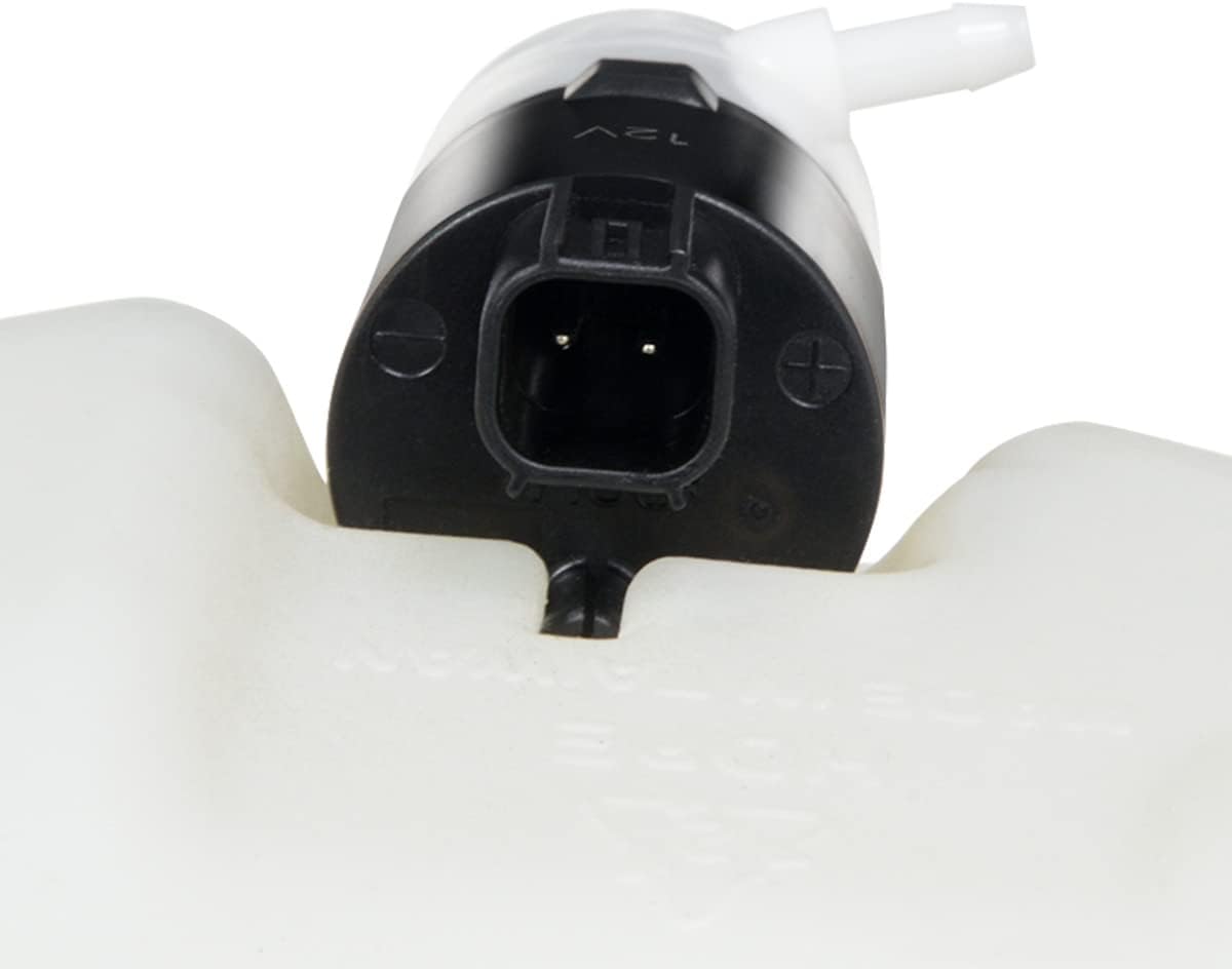 DNA Motoring OEM-WT-CH1288161 Factory Style Windshield Washer Fluid Reservoir w/Pump Cap Compatible with 2000 Neon