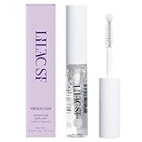 Lilac St. - Lilac Lash Crystal Coat - Glossly & Clear Lash Sealant - Long Lasting Lash Application - Extend Wear - Brush Applicator Tip - Waterproof - Cruelty Free, Vegan, Women Founded - 0.16 fl oz