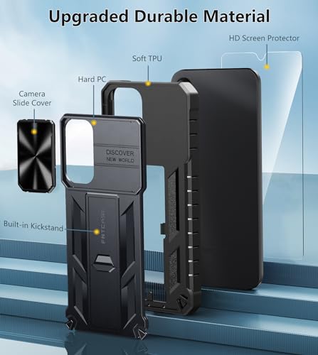 Fntcase QYTC-SA155G-01 For Samsung Galaxy A15-5G Case: Protective Shockproof Rugged Military Grade Drop Protection A15 Cell Phone Mobile Cover thumb #4