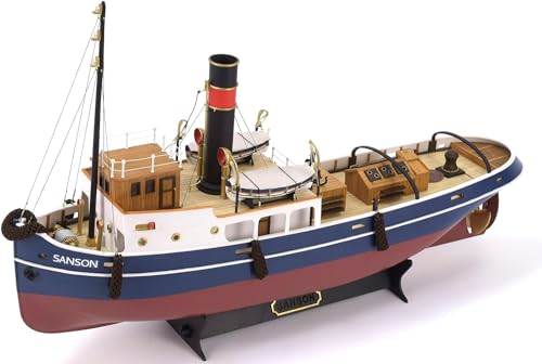 Artesanía Latina – Modellino di Nave in Legno – Rimorchiatore, Sanson - Modello 20415, Scala 1:50 – Modelli da Assemblare - Livello Medio