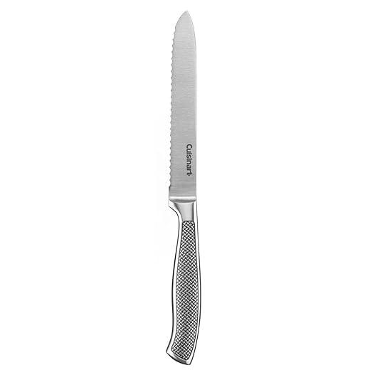 Cuisinart C77SS-5SUT Graphix Collection Serrated Utility Knife, 5", Stainless Steel