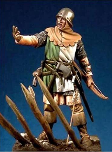 Figura modelo kit de guerrero antiguo 1:32 sin pintar