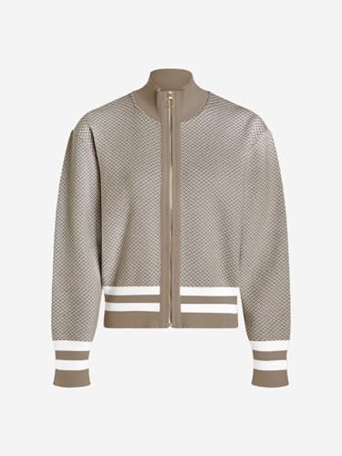 Image of SuperPrity Cardigan Sweaters for Women Long Sleeve Zip Up Lightweight Knit Jacket 2024 Fashion Fall Baseball Coats Outwear