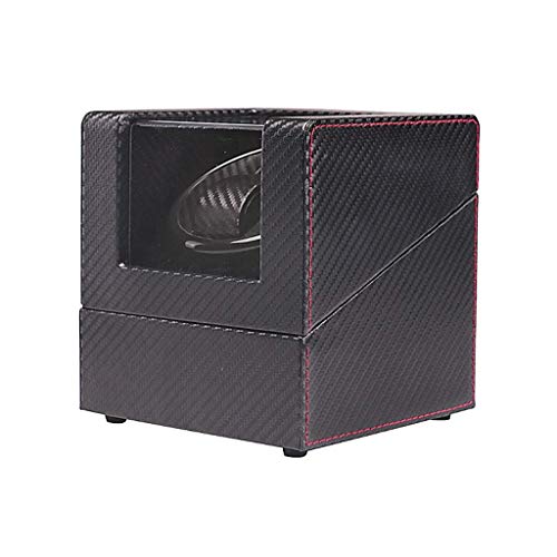 SXSGSM Caja enrolladora de Reloj de Cuero giratoria automática Individual con Motor japonés The New