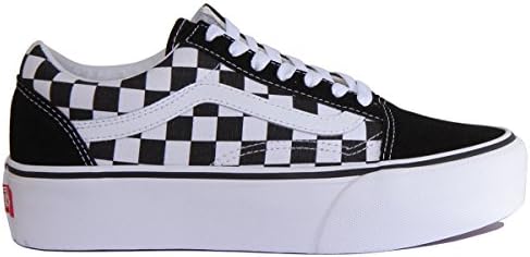 vans old skool damier platform