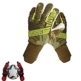 Goalkeeper Goalie Gloves - Soccer Goalie Gloves, Thicken Protection Football Gloves with Breathable