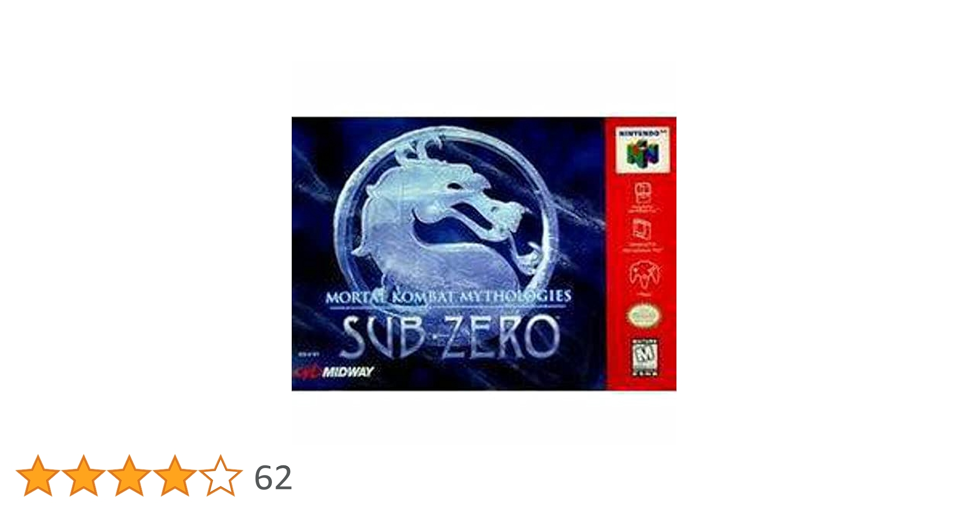 Mortal Kombat Mythologies: Subzero - Nintendo 64: Nintendo