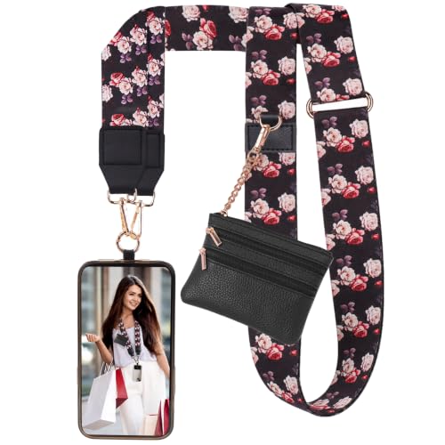 Image of XANGNIER Clip and Go Strap for Phone with Wallet Crossbody,Multicolor 36
