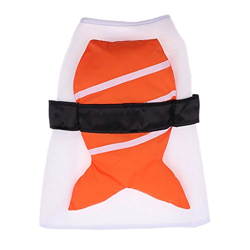 Fantasia Flameer Dogs baile festa de Halloween comida sushi casaco fantasia engraçada cachorro fanta