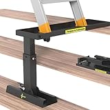Nivelador De Escalera Extensible - Pata Ajustable De 23,5-39,4 Cm, Base De Plataforma De Acero Al Carbono | Dispositivo De Seguridad De Soporte De Carga Resistente Para Constructores Profesionales, Te