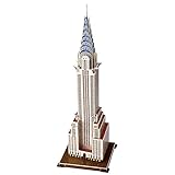 CubicFun C075h US Chrysler Building (New York) World's Great Architectures 3D Puzzle, 70 Pieces