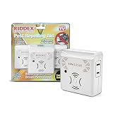 Riddex Sonic Plus Ultrasonic Pest Repeller, Plug in with Outlets for Indoor Use - Insect Repellent -