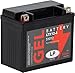Produktbild LP BATTERIES LTX12-4 Nano Gel 12V 12AH Motorrad Batterie, wartungsfrei versiegelt und vorgeladen kompatibel mit ATX12-BS, CTX12-BS, DTX12-BS, ETX12-BS, FTX12-BS, GTX12-BS Roller Quad Moped