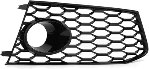 Grille phares antibrouillard pour RS7 2014-2018 noir brillant avant gauche