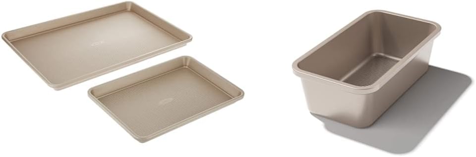 Good Grips Non-Stick Pro 2-Piece Sheet Pan Set & Good Grips Non-Stick Pro 1 Lb Loaf Pan