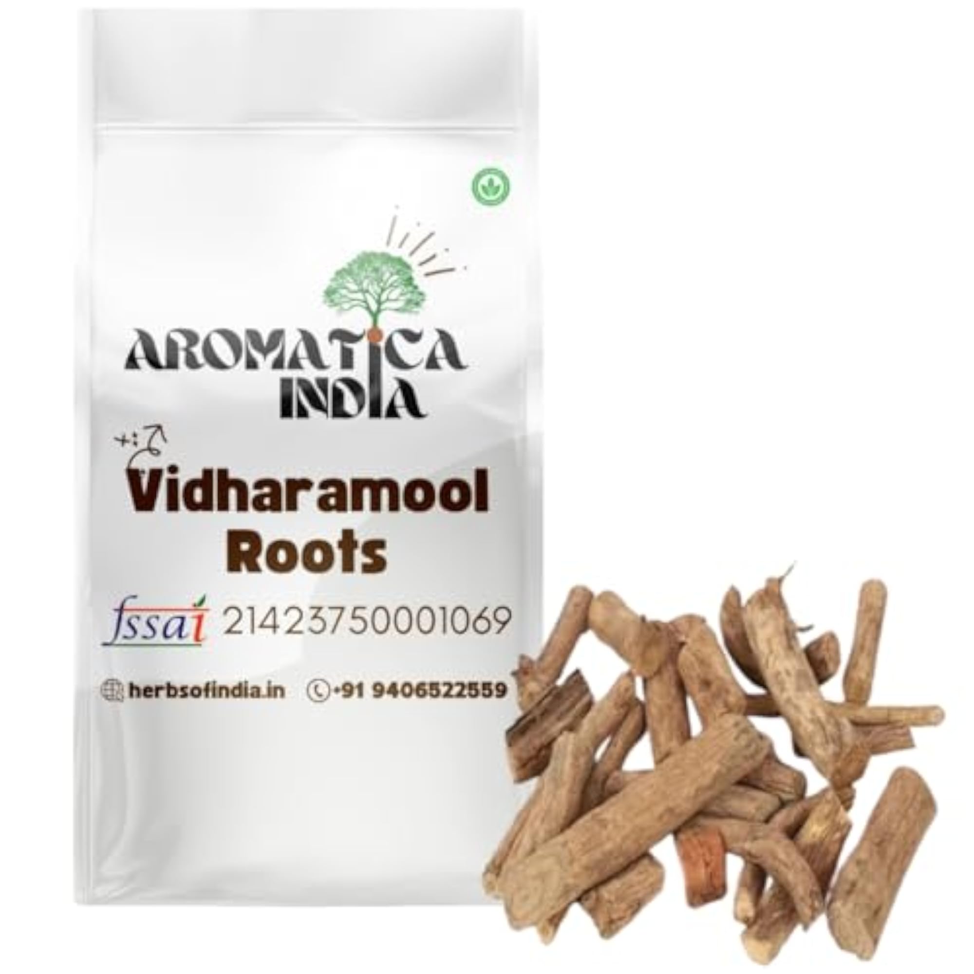 Aromatica Vidharamool Root Powder, 100% Pure & Natural