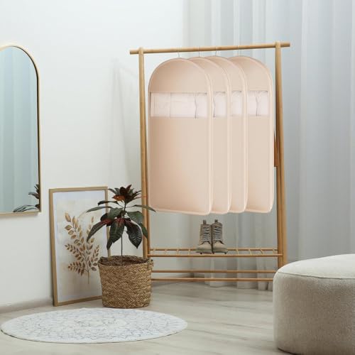 Hanging Garment Bag,Polyester Clothes Covers for Clothes Shirt Jacket Suit Sweater Winter Coat Storage (58 * 130cm) 7