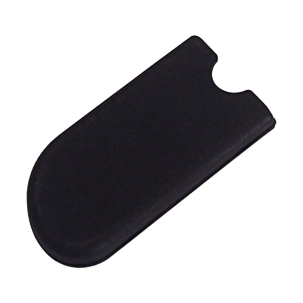 ERINGOGO Comfortable Saxophone Thumb Rest Cushion Black Finger Support Accessory for Enhanced Performance Stylish Design for Standing Walking Play