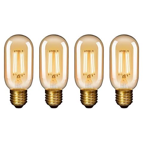 ENUOTEK Lamparas Bombillas Edison LED T45 Vintage Luz Calida 4.5W Pack de 4 Cover
