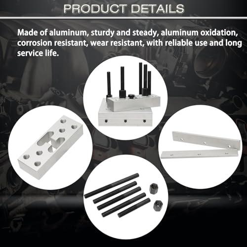 Reluxgo BJS072 Universal Drill Press Support Block Plate Tool Set Kit thumb #5